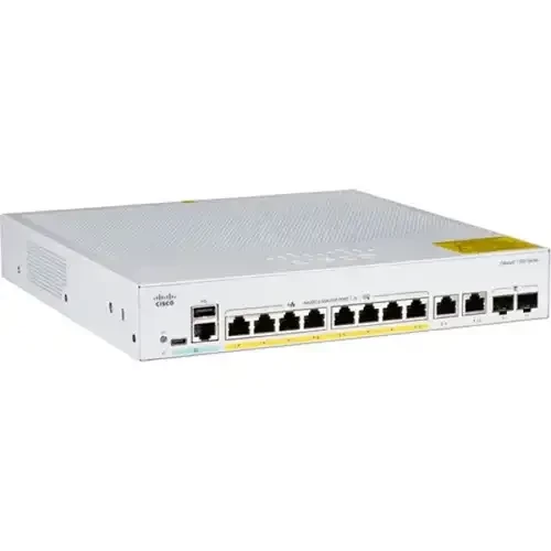 Cisco Catalyst C1200-8P-E-2G 8-Port Gigabit Managed Network Switch