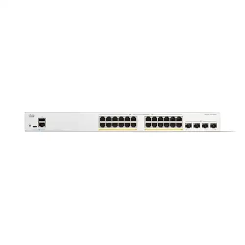 Cisco Catalyst C1300-24FP-4G 24-Port Gigabit Managed Network Switch